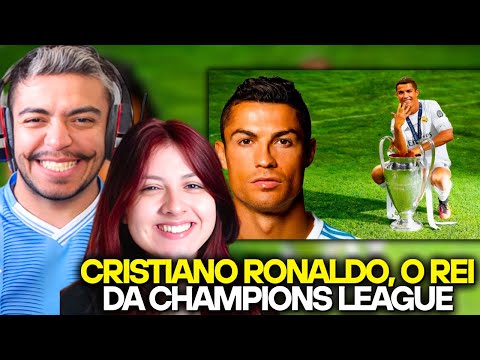 CRISTIANO RONALDO, O REI DA CHAMPIONS LEAGUE | REACT