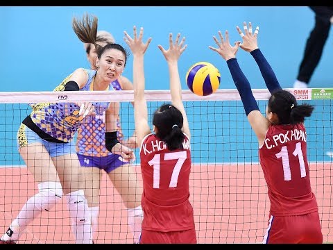 AVC WOMEN’S CLUB VOLLEYBALL CHAMPIONSHIP 2019 | QUARTERFINAL | PRK - KAZ