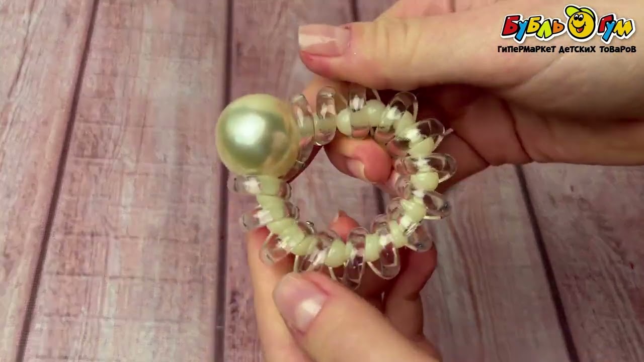 Резинки-пружинки Lilly & Mia двойные с жемчужиной в ассортименте - видео Резинки-пружинки Lilly & Mia двойные с жемчужиной в ассортименте - видео