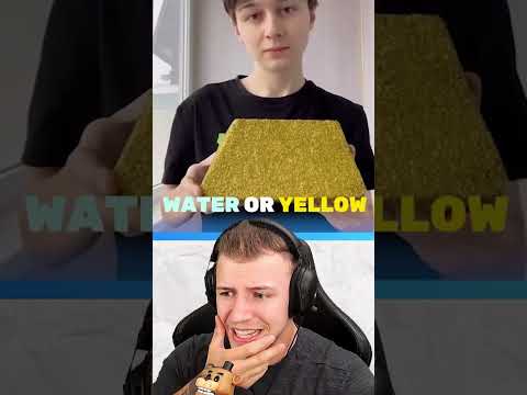 ORANGE oder WASSER ? (Häää?)