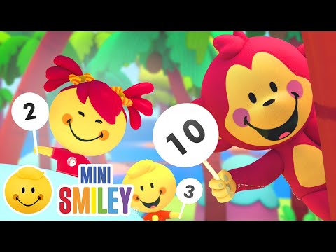 Ten Friends 😊 | MiniSmiley Kids Songs & Nursery Rhymes for Fun and Learning Together