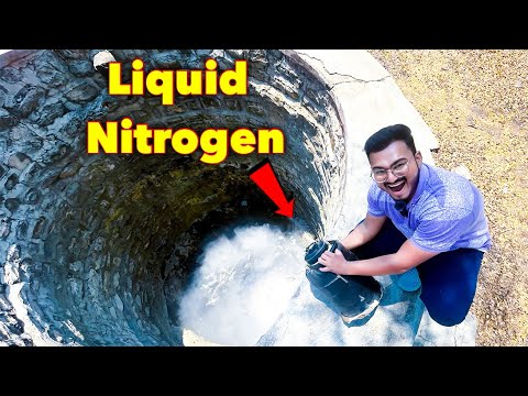 भूतिया कुए मैं Liquid Nitrogen डाल दी | Liquid Nitrogen In Well