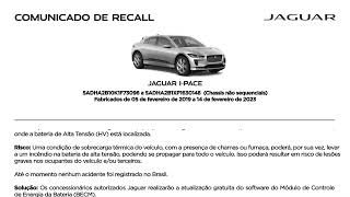 Comunicado de Recall