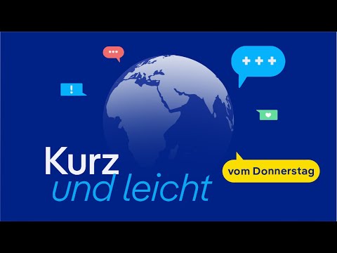 Deutsch lernen mit Videos | Kurz und leicht vom 03.07.2025 | mit deutschen Untertiteln