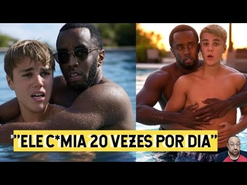 Justin Bieber CONFESSA que Diddy o PEGAVA 20 VEZES POR DIA "Ele é INSACIÁVEL, aprendeu com Clive"