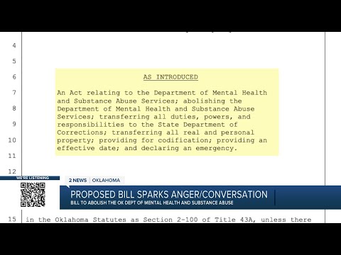 Will OK Dept. of Mental Health and Substance Abuse go away? | Lawmaker responds AM