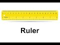 Identifying Ruler Colors and Features