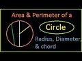 Circle Geometry Concepts and Formulas