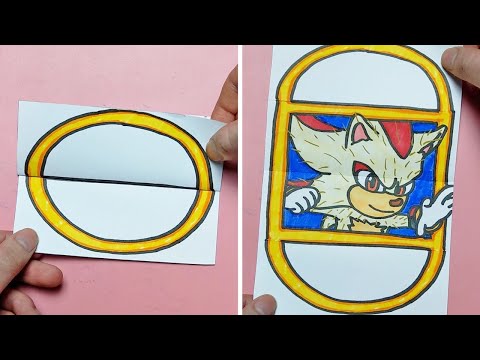 Drawing Super Shadow Folding Surprise