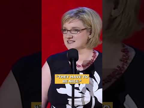 She is 100% correct. #sarahmillican #standup #britishcomedy