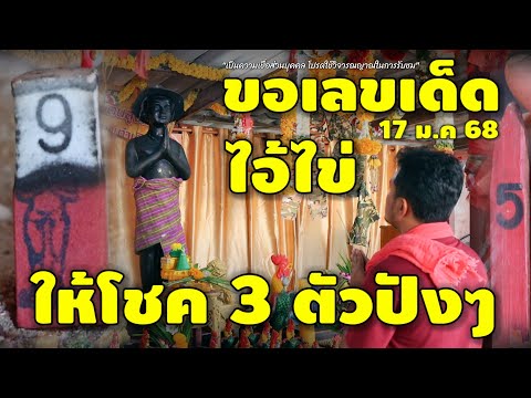 ข่าวด่วน-ขอเลขเด็ด "ไอ้ไข่" ให้โชค 3 ตัวปังๆ ห้ามพลาด! 17 ม.ค 68 | หวยรัฐบาลไทย