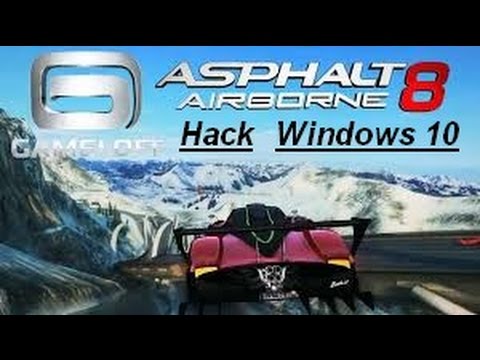 como hackear asphalt 8 pc windows 10