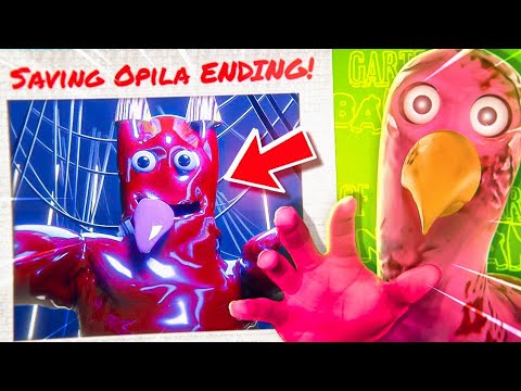 The SAVING OPILA BIRD ENDING, but Banban HATES THAT! (Garten of Banban CHAPTER 2!?)
