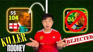 NEW ROONEY SHOTS = YOUR OPPONENT GOALKEEPERS DEAD 💀 EFOOTBALL 25 ROONEY REVIEW