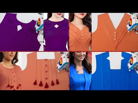 Best 4 Collar Neck Designs with Pro Cutting & Stitching Tips and Tricks