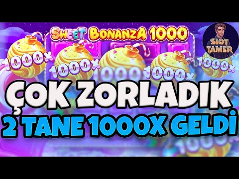 SWEET BONANZA 1000 KÜÇÜK KASA | 3 TANE 1000X'le ANCA BU KADAR | SLOT KÜÇÜK KASA | SLOT TAKTİK #slot