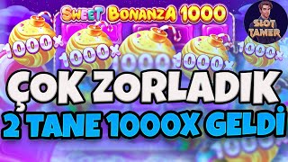 SWEET BONANZA 1000 KÜÇÜK KASA | 3 TANE 1000X'le ANCA BU KADAR | SLOT KÜÇÜK KASA | SLOT TAKTİK #slot