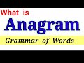 Anagrams and Their Meanings