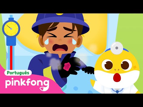 Ai! Tenho uma Queimadura!🏥 | Brincando no Hospital 2 | Pinkfong, Bebê Tubarão! Canções para Crianças
