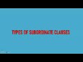 Understanding Clauses and Their Types