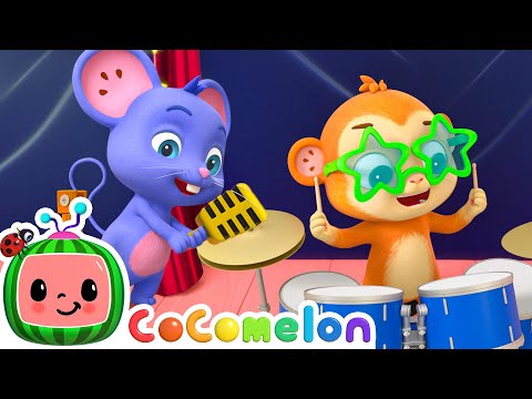 Animal Talent Show: Name Song + Happy & You Know It | CoComelon JJ's Animal Time | Animal Songs