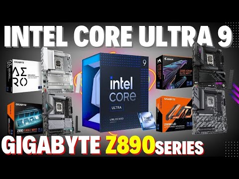 Intel Core Ultra 9 & New Gigabyte Z890 Series Motherboard for Intel Core Ultra | Gaming Pc Wala