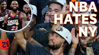 Knicks vs 76ers on Opening Night: Proof the NBA Wants NY to Fail