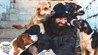 Hombre Rescata a Cientos de Perros y Los Lleva a Su Rancho