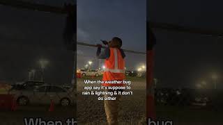 When it’s suppose to rain and it still doesn’t rain #construction #constructionlife #shorts