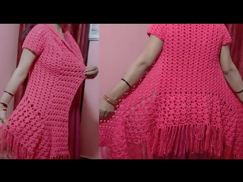 दुल्हन वाला स्वेटर crochet shrug (part 2) sweater ||CROCHET SWEATER ||allhometips