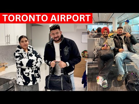 BYE SHARAN | TORONTO AIRPORT | TIME TO FLY | TORONTO TO WHERE ?