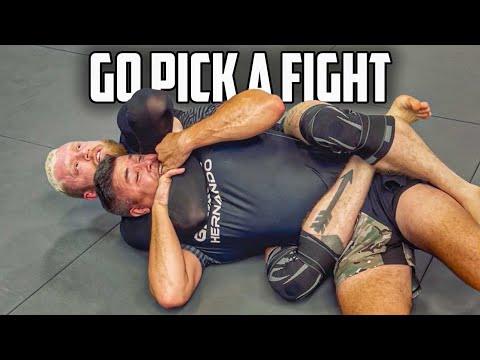 Some of you have never been in a fight and it shows.