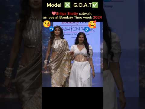 Shilpa Shetty catwalk  at Bombay Time week 2024