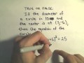 Understanding the Center-Radius Form of a Circle