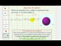 Understanding the Equation of a Sphere