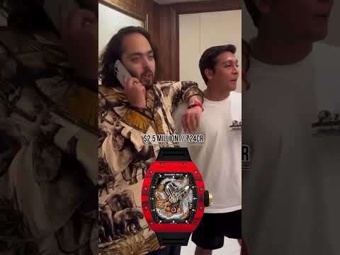 24cr. watch #anantambani#anantcollection#millionaire#viralvideo#viral#bollywood#bollywoodnews