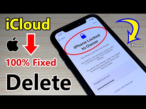 how to remove icloud lock! on IPHONE!! without previous owner apple id activation lock DELETE⬇️