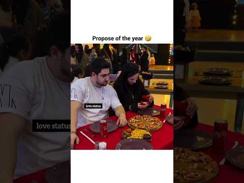 propose of the year ๐คฃ|| #funny #funnyvideo #shortvideo #couple #comedy #shorts