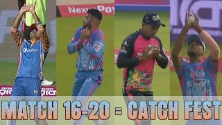 Flying Fielders! | Matches 16–20 | Stunning Catches Compilation | Bangladesh Premier League 2025