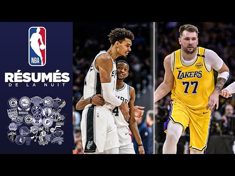 Le duo WEMBY-FOX porte les SPURS, DONCIC brille déjà avec les LAKERS Les résumés de la nuit (11/02)