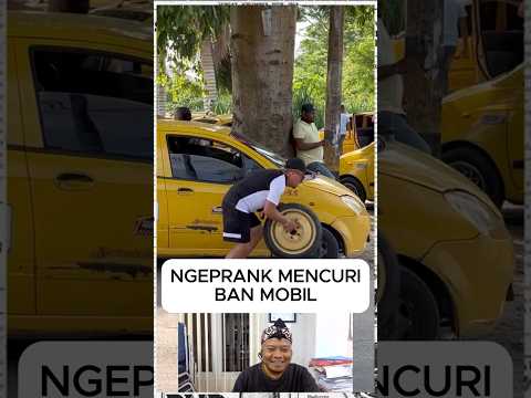 Ngeprank mencuri ban mobil lucu 😂🗿 #meme #funny #warga62lucu #lucu