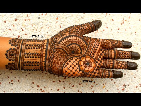 My Favorite Mehndi Design๐ฅฐโค๏ธ | Simple Front Hand Mehndi Design for Wedding 2023 | Mehandi ka design