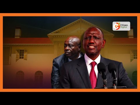 Rais Ruto sasa asema Gachagua alikuwa mzembe kazini