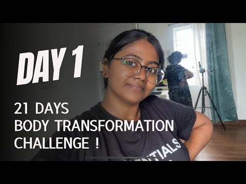 Day 1 of 21 Days Body Transformation Challenge! Mansoon Skincare and more !