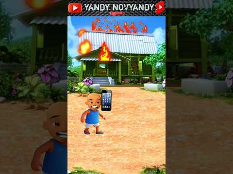 Ipin panik rumah nya terbakar⁉️ #kartun #shorts #youtubeshorts #upinipin #remix
