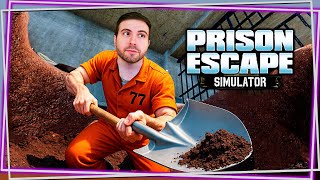 EXCAVANDO encuentro un ATAÚD en PRISION ESCAPE SIMULATOR