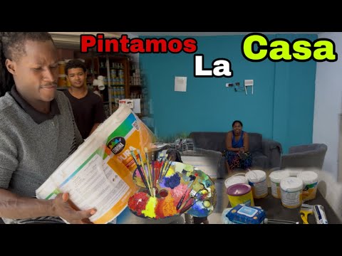 El Artista JB Lora Nos Mando 100 dolars para pintar nuestra casa 🥺🎨