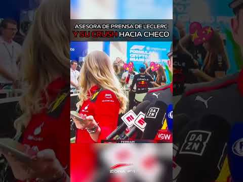 Descubre quien es la admiradora SECRETA de Checo Perez