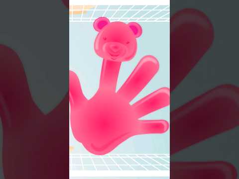 Jelly Bears Finger Family #shorts #trending #explore #viral #cartoon #kidstv #nurseryrhymes