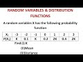 Variance and Mean Calculation Concepts